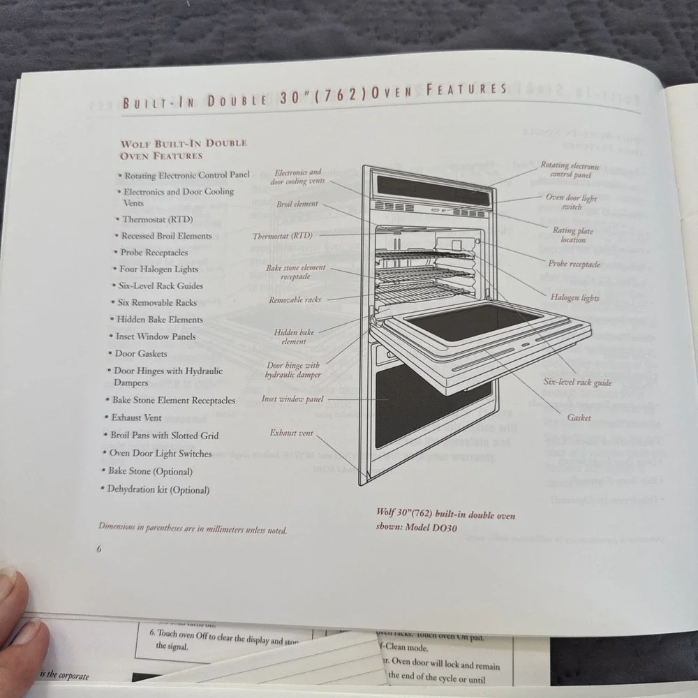 WOLF BUILT-IN WALL OVENS Gas range USE & CARE GUIDE,INSTALLATION INSTRUCTIONS